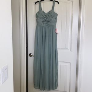 Birdy Grey Sage Medium bridesmaid dress
